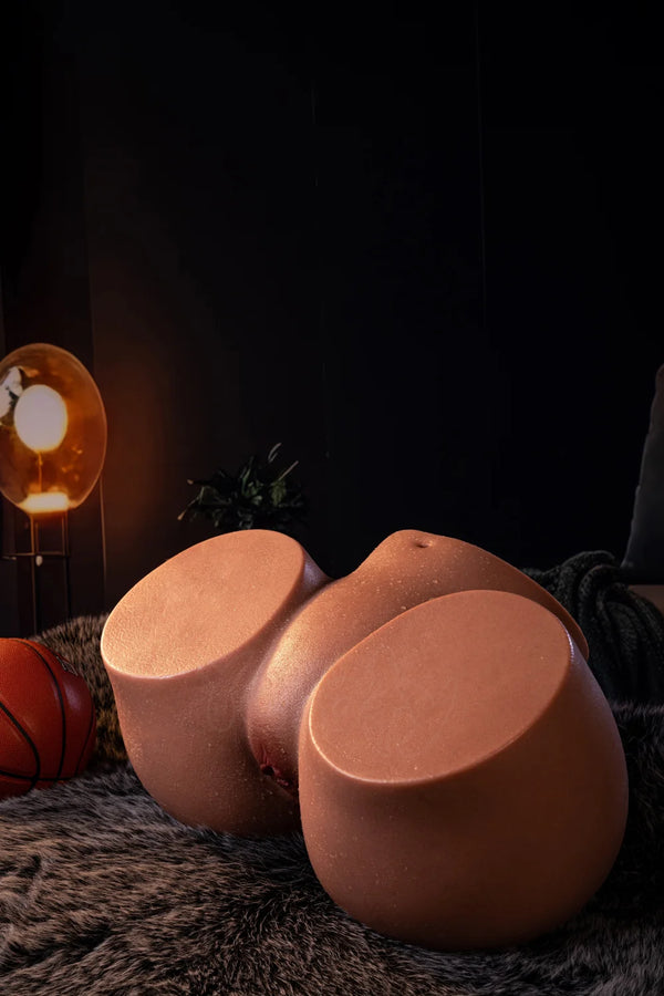 Yeloly Doll® Sienna: 82LB Ultra-Soft Silicone Huge Bubble Butt Masturbator Sex Torso B8