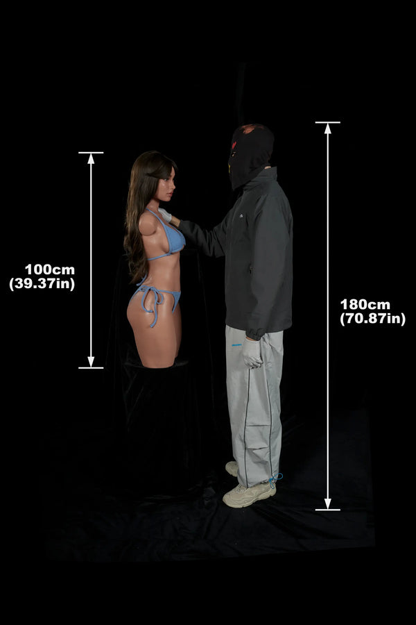 Climax Doll ULW 882# Morgan Ultra Lightweight Silicone Torso Sex Doll Realistic Curvy Body