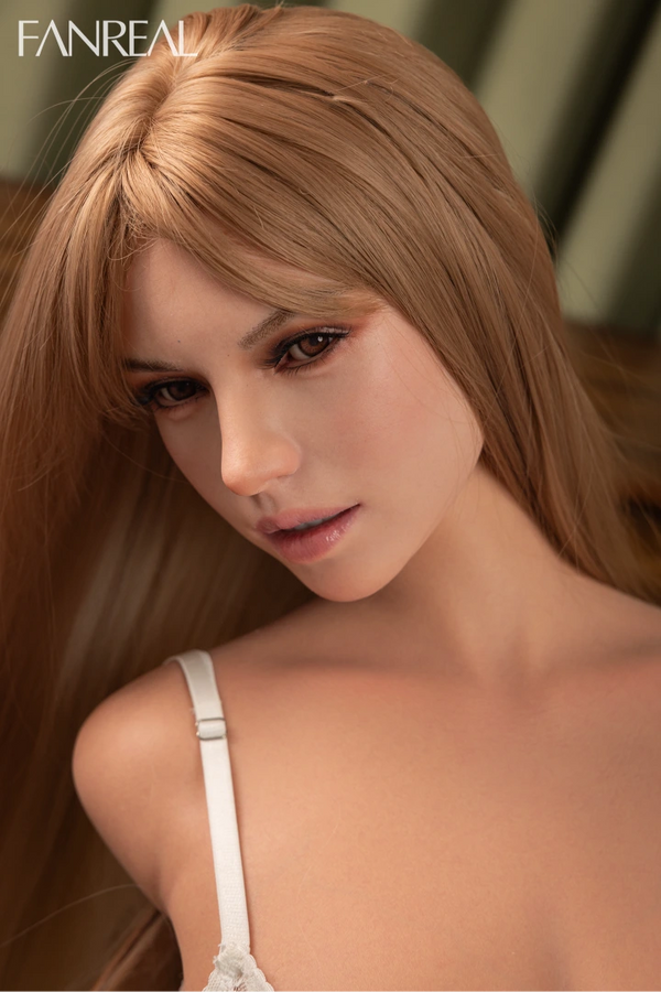 Fanreal® T111cm/3ft8 F-cup Silicone Sex Doll Torso – Mirella (Real Skin Texture Version)