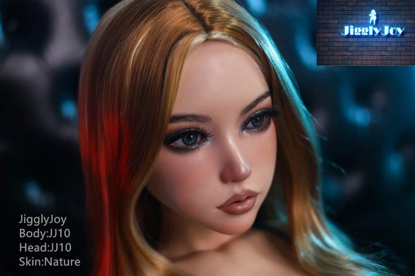 Jigglyjoy® 80cm (2ft 6in) D-Cup Platinum Silicone Sex Doll JJD012 by JigglyJoy