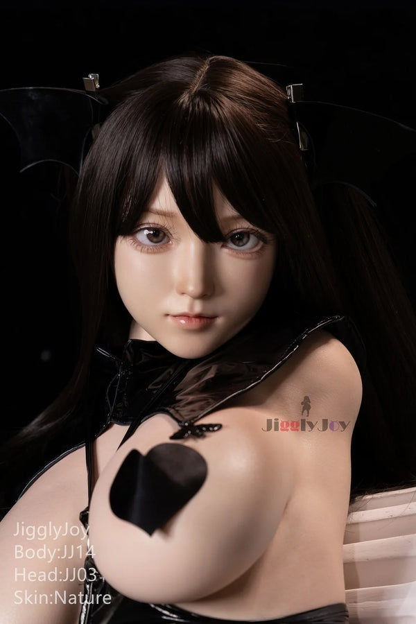 Jigglyjoy® 76cm (2ft 5in) D-Cup Platinum Silicone Sex Doll JJD007 by JigglyJoy