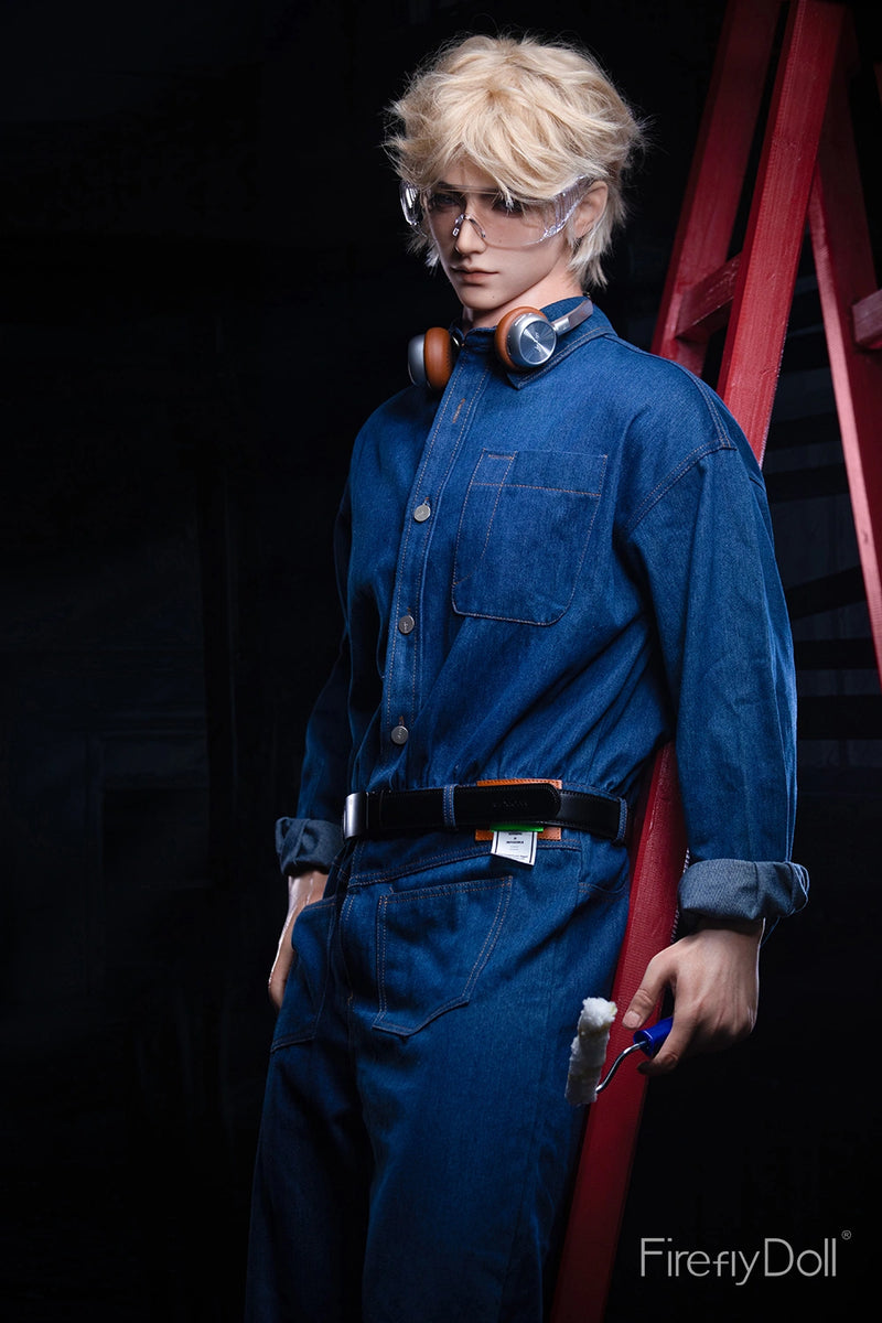 176cm (5ft9) Male Silicone Sex Doll Painter JiangLing, ROS Available