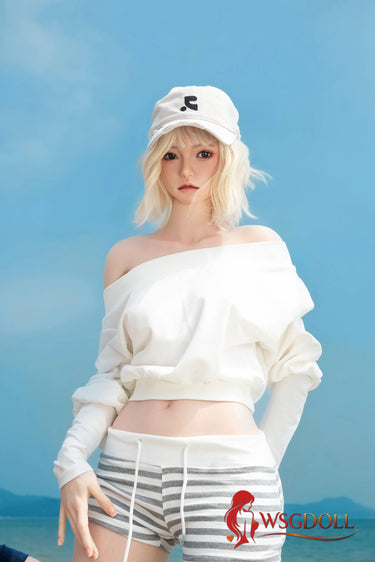 WSGDoll® WSG | Gia -5ft 4/164cm B-Cup Asian-Style Blonde Silicone Sex Doll