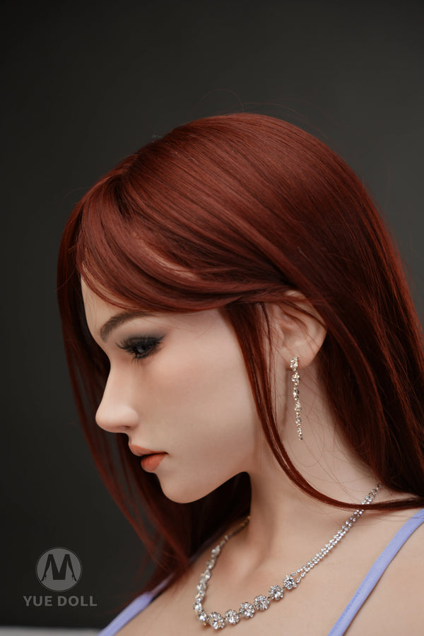 YUE DOLL® Bailey 51cm(20") E-CUP Curved Deep Throat Seamless Neck Full Silicone Torso For Blxxjob Only ( NO.4320)