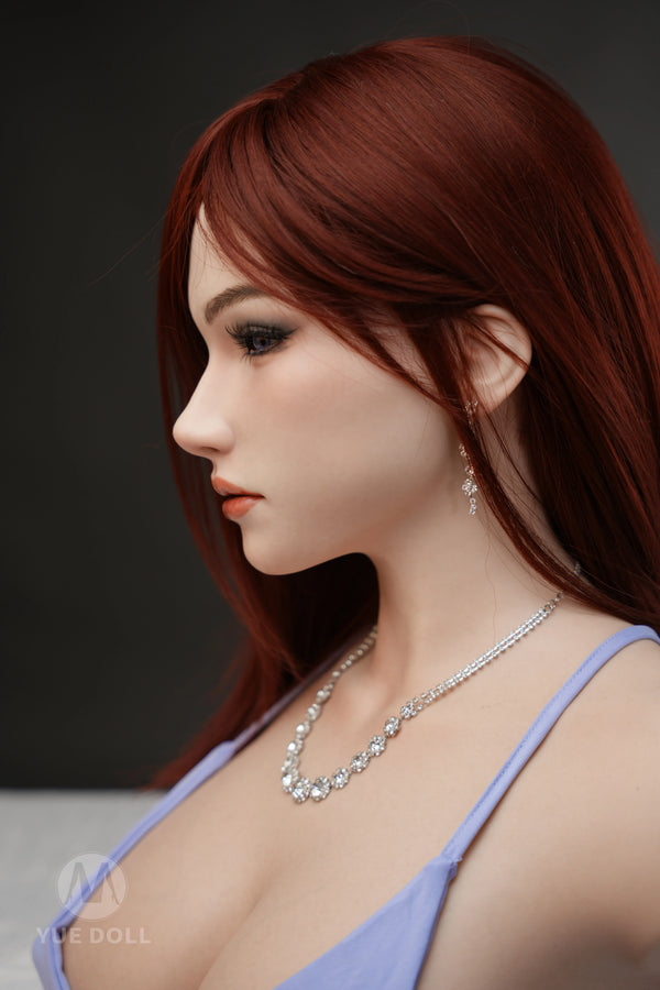YUE DOLL® Bailey 51cm(20") E-CUP Curved Deep Throat Seamless Neck Full Silicone Torso For Blxxjob Only ( NO.4320)