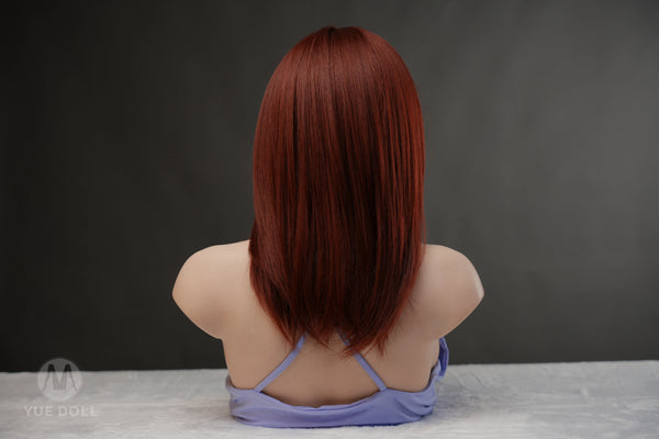 YUE DOLL® Bailey 51cm(20") E-CUP Curved Deep Throat Seamless Neck Full Silicone Torso For Blxxjob Only ( NO.4320)