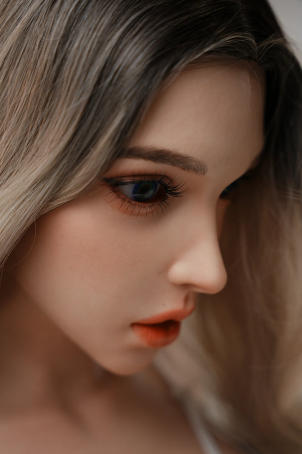 YUE DOLL® Erika 51cm(20") E-CUP Curved Deep Throat Seamless Neck Full Silicone Torso For Blxxjob Only ( NO.4314)