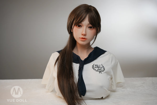 YUE DOLL® Dawn 51cm(20") E-CUP Curved Deep Throat Seamless Neck Full Silicone Torso For Blxxjob Only ( NO.4315)