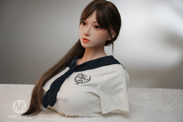YUE DOLL® Dawn 51cm(20") E-CUP Curved Deep Throat Seamless Neck Full Silicone Torso For Blxxjob Only ( NO.4315)