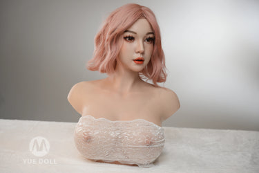 YUE DOLL® Summer 51cm(20") E-CUP Curved Deep Throat Seamless Neck Full Silicone Torso For Blxxjob Only ( NO.4259)