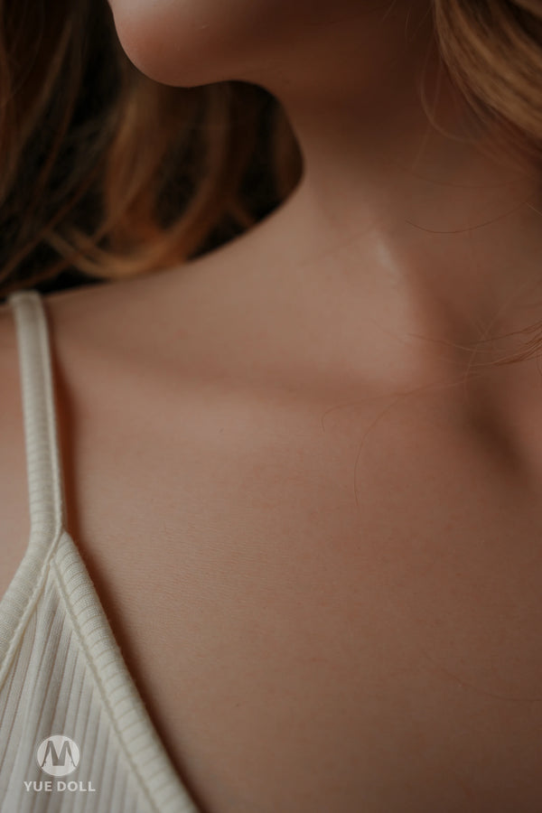 YUE DOLL® Rika 51cm(20") E-CUP Curved Deep Throat Seamless Neck Full Silicone Torso For Blxxjob Only ( NO.4322)