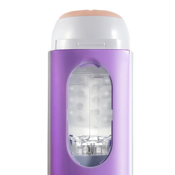 Sex Toyl® ELAMB-72 Fashionable Bluetooth Fleshlight Male Masturbator – Rotation Telescopic Heating