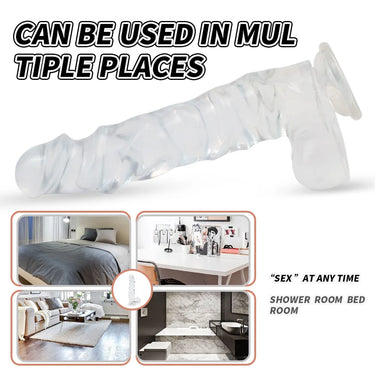 Sex Toy® Kennard-L SHD-D2003-L Premium TPE Dildo with Realistic Design