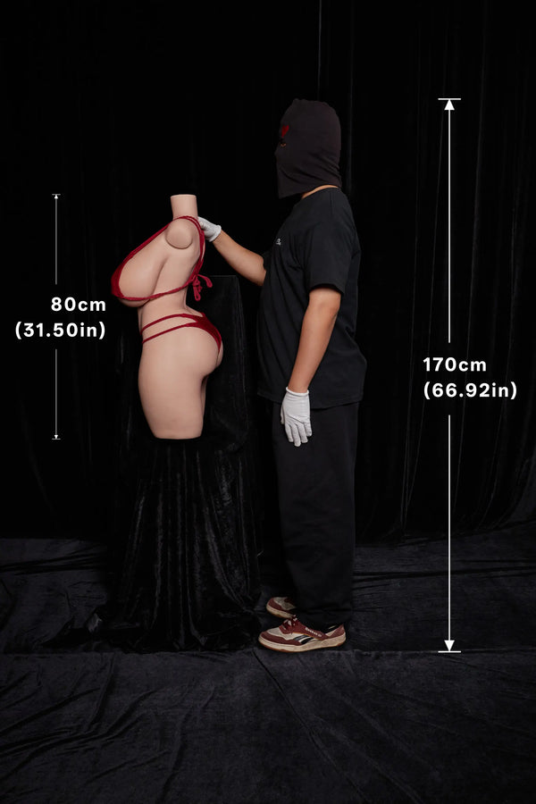 Climax Doll Ultra Lightweight BBW Sex Doll Torso ULW 884# Rhea Curvy Silicone Body