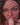 Closeup Video of woman face on a black background