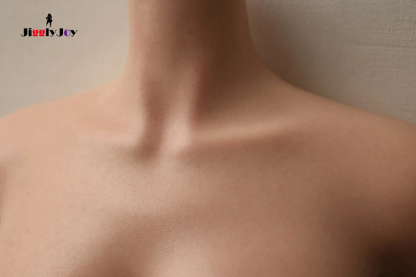 Jigglyjoy® 101cm (3ft 3in) F-Cup Platinum Silicone Sex Doll JJD020 by JigglyJoy