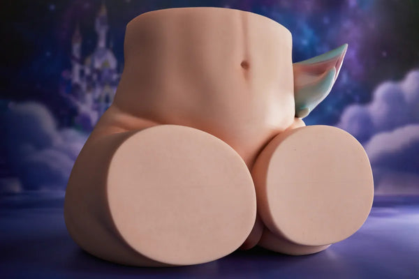 Climax Doll® Climax Fantasy Horse Tail Silicone Sex Doll Butt Razor, CLM Pro Series