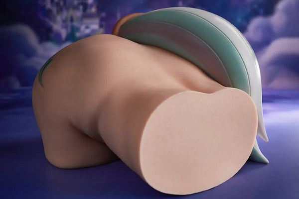 Climax Doll® Climax Fantasy Horse Tail Silicone Sex Doll Butt Razor, CLM Pro Series