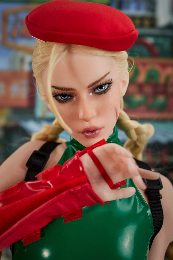 Climax Doll Anime Sex Doll Si70 KA Freya Mini Silicone Doll Petite Military Outfit