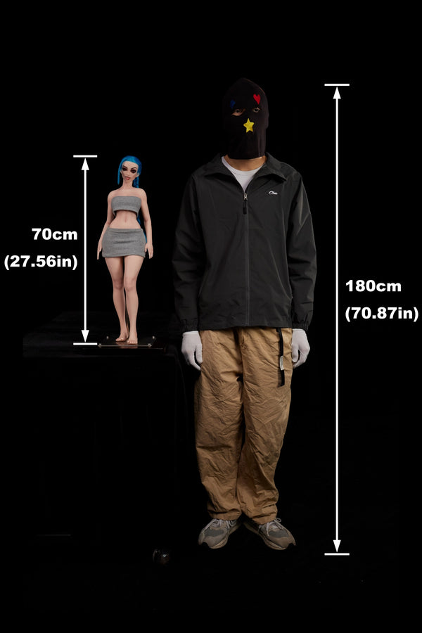 Climax Doll® 70cm (2ft4) Silicone Sex Doll Si70 MO Jetta, CLM Classic Series
