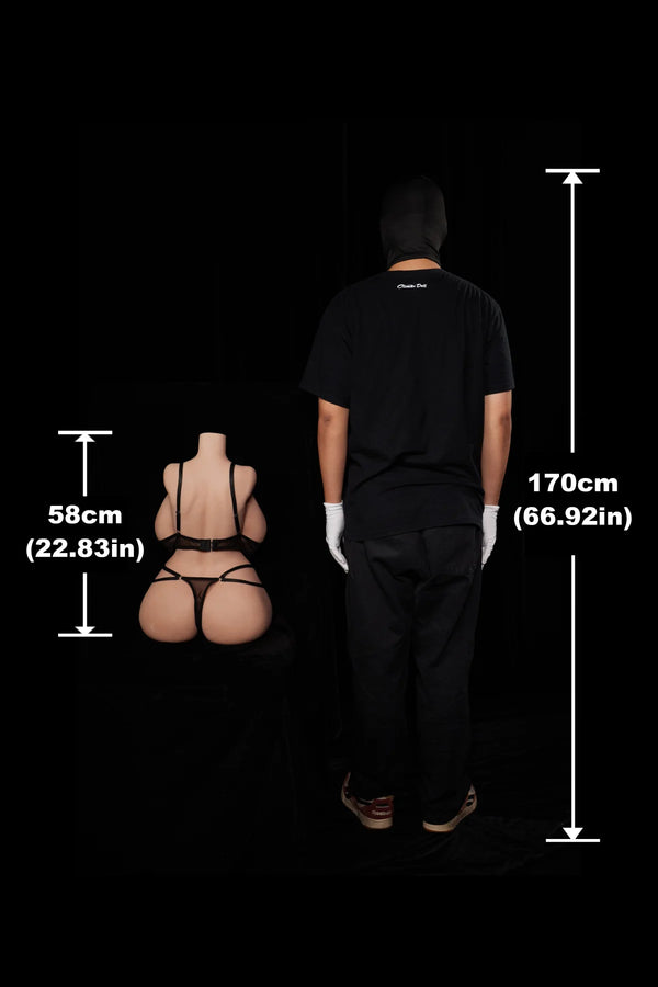 Climax Doll® CLM ULW PW-U58 58cm Ultra Lightweight Silicone Torso Model